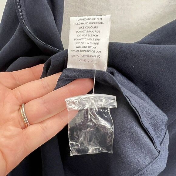 NWOT Keepsake The Label Revolution Dress Navy Sleeveless Mini Size M - Picture 8 of 11